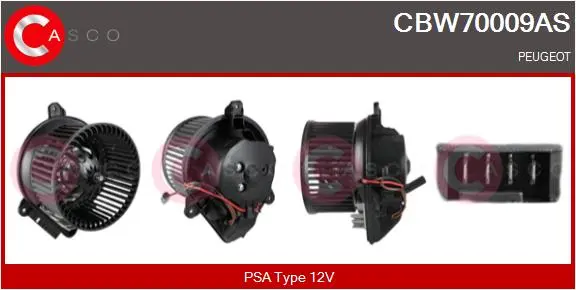 вентилатор вътрешно пространство CASCO               