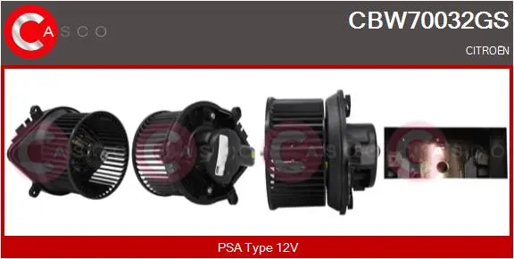 вентилатор вътрешно пространство CASCO               