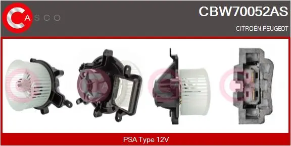 вентилатор вътрешно пространство CASCO               