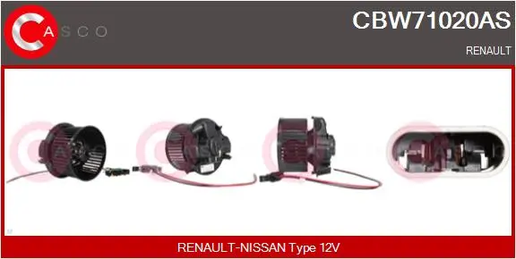 вентилатор вътрешно пространство CASCO               