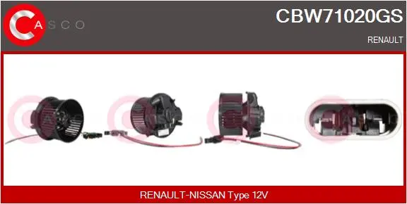 вентилатор вътрешно пространство CASCO               