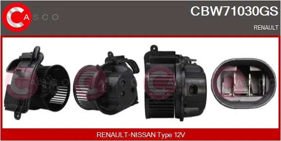 вентилатор вътрешно пространство CASCO               