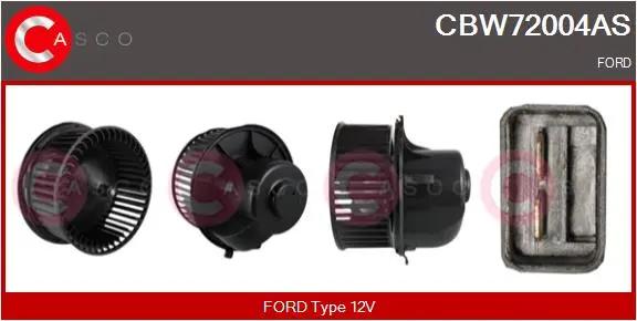 вентилатор вътрешно пространство CASCO               