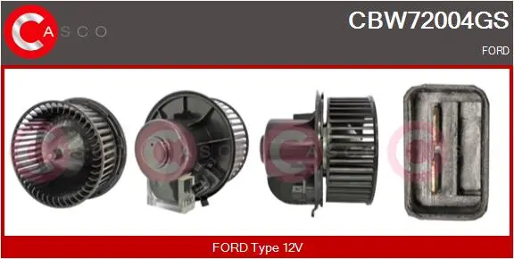 вентилатор вътрешно пространство CASCO               