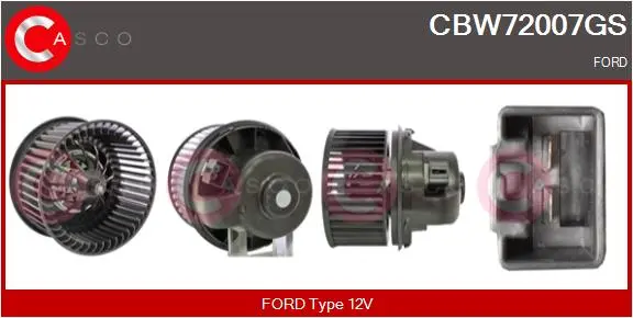 вентилатор вътрешно пространство CASCO               