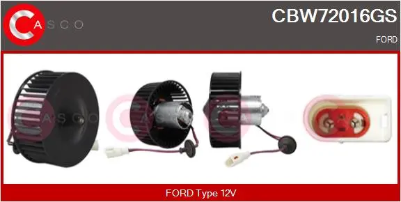 вентилатор вътрешно пространство CASCO               