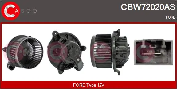 вентилатор вътрешно пространство CASCO               