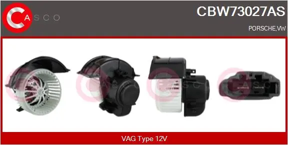 вентилатор вътрешно пространство CASCO               