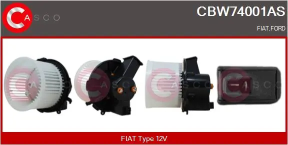 вентилатор вътрешно пространство CASCO               