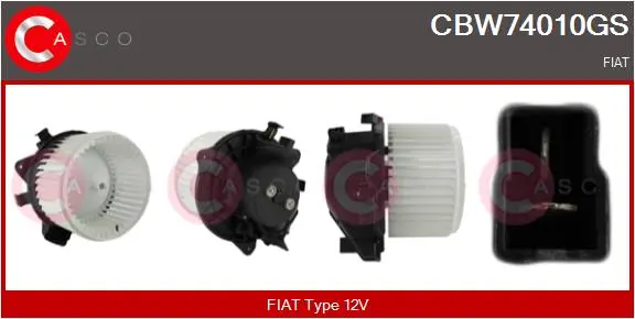вентилатор вътрешно пространство CASCO               
