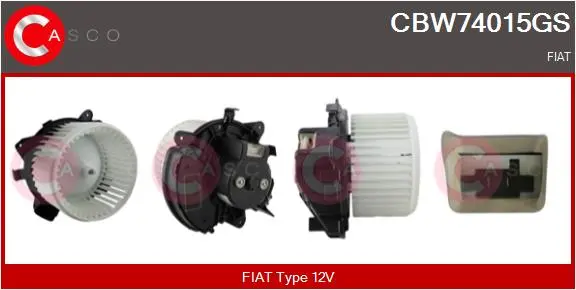 вентилатор вътрешно пространство CASCO               