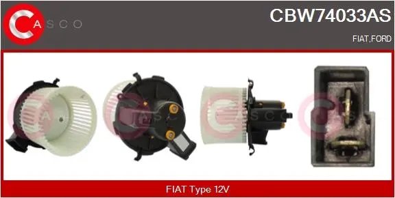 вентилатор вътрешно пространство CASCO               