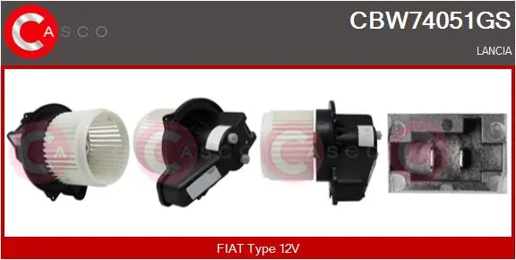 вентилатор вътрешно пространство CASCO               