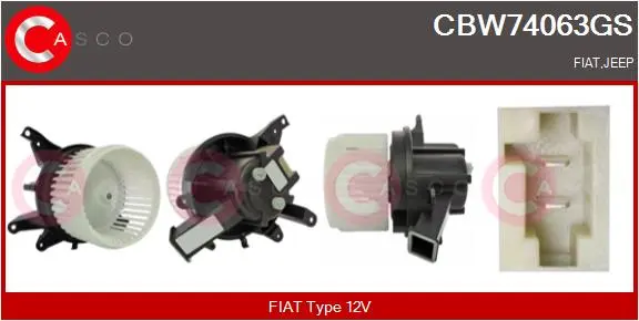 вентилатор вътрешно пространство CASCO               