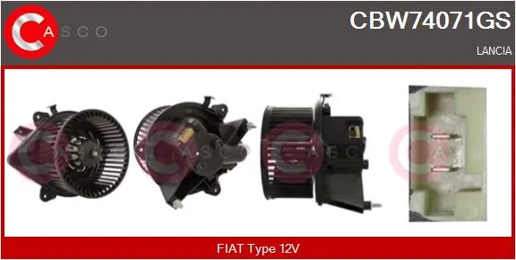 вентилатор вътрешно пространство CASCO               