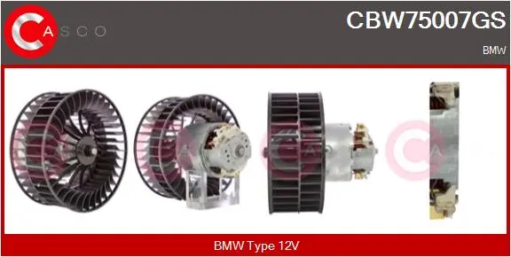 вентилатор вътрешно пространство CASCO               