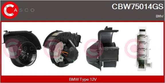 вентилатор вътрешно пространство CASCO               