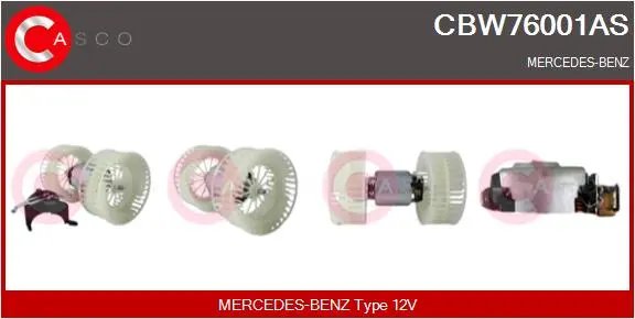 вентилатор вътрешно пространство CASCO               