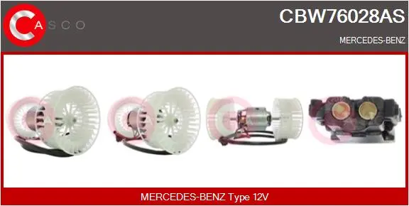 вентилатор вътрешно пространство CASCO               