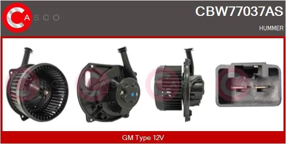 вентилатор вътрешно пространство CASCO               