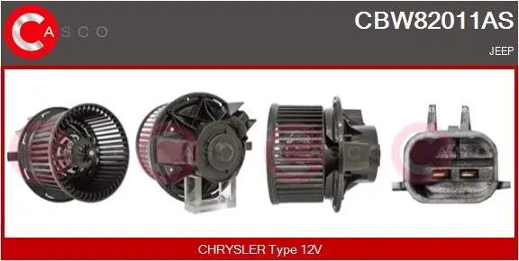 вентилатор вътрешно пространство CASCO               