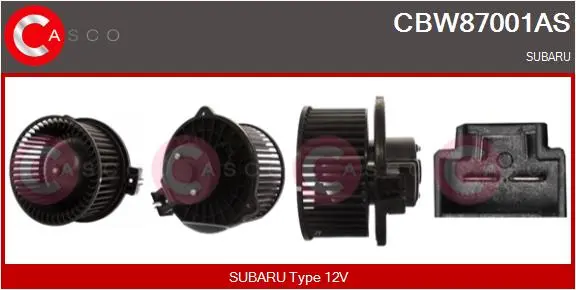 вентилатор вътрешно пространство CASCO               