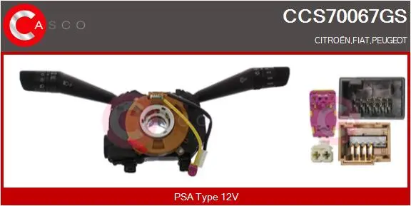 превключвател на кормилната колона CASCO               