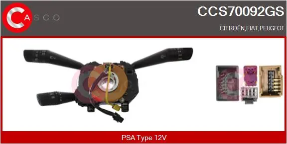 превключвател на кормилната колона CASCO               