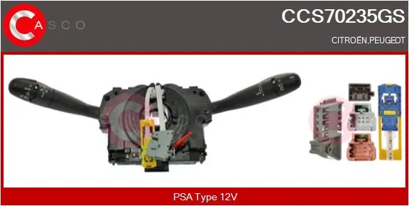 превключвател на кормилната колона CASCO               