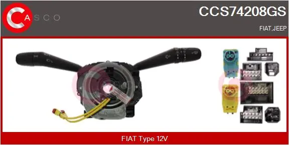 превключвател на кормилната колона CASCO               