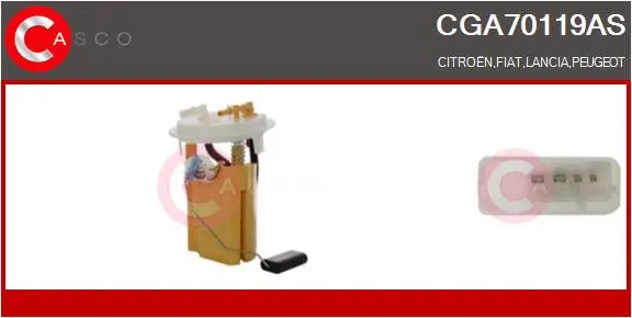 горивопроводен елемент (горивна помпа-сонда) CASCO               