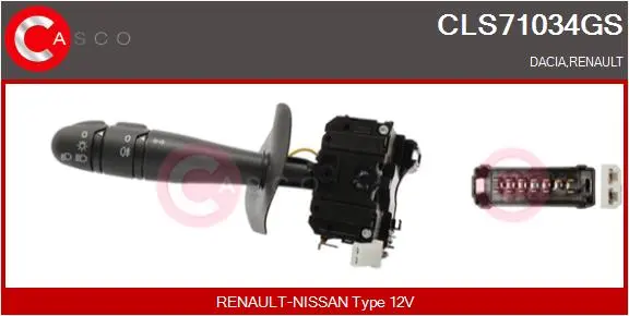 превключвател на кормилната колона CASCO               