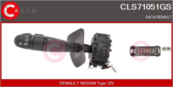 превключвател на кормилната колона CASCO               