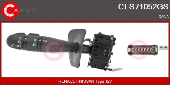 превключвател на кормилната колона CASCO               