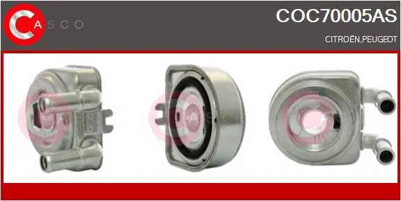 маслен радиатор, двигателно масло CASCO               