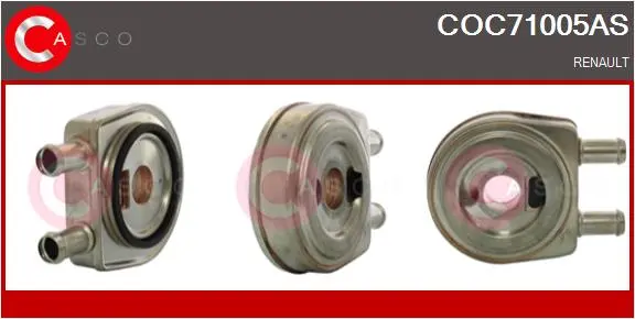 маслен радиатор, двигателно масло CASCO               