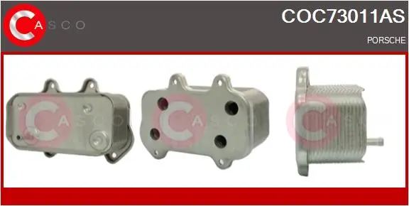 маслен радиатор, двигателно масло CASCO               