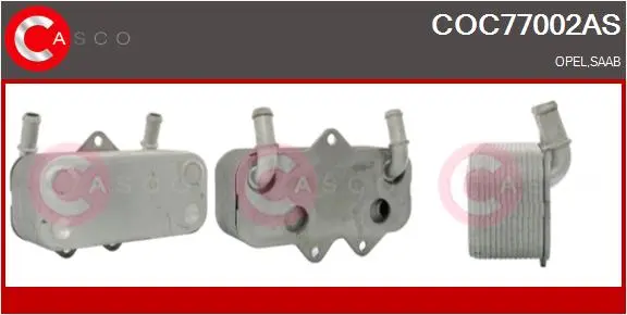 маслен радиатор, двигателно масло CASCO               