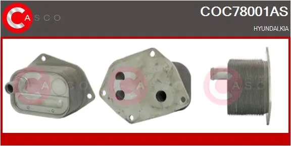 маслен радиатор, двигателно масло CASCO               