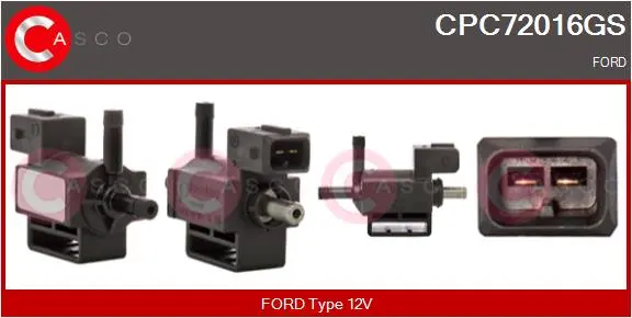 преобразувател на налягане, регулиране на изпускателната сис CASCO               