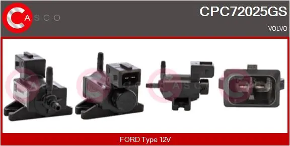 преобразувател на налягане, регулиране на изпускателната сис CASCO               
