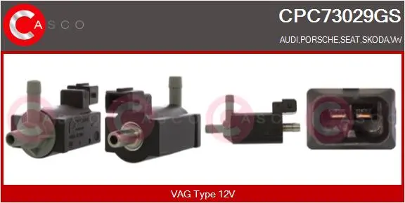 преобразувател на налягане, регулиране на изпускателната сис CASCO               