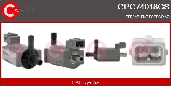 преобразувател на налягане, регулиране на изпускателната сис CASCO               