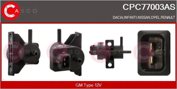 преобразувател на налягане, регулиране на изпускателната сис CASCO               