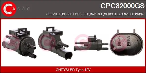 преобразувател на налягане, регулиране на изпускателната сис CASCO               