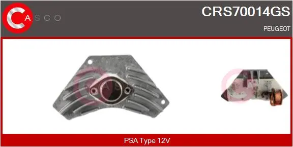 съпротивление, вентилатор за вътрешно пространство CASCO               
