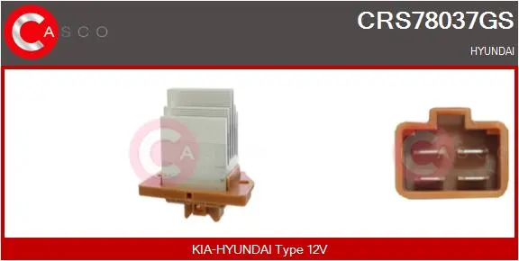 Вентилатор за парно за HYUNDAI i30 (PDE, PD) 1.6 CRDi CRS78037GS CASCO               