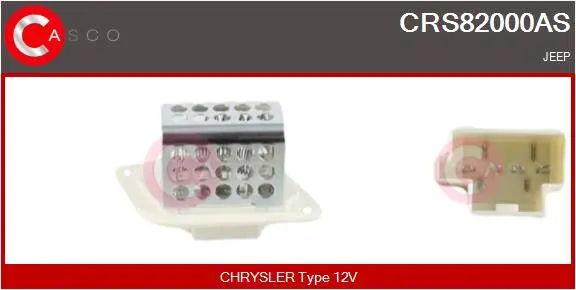 съпротивление, вентилатор за вътрешно пространство CASCO               