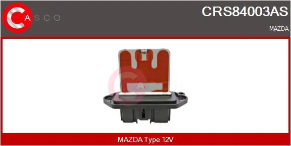 съпротивление, вентилатор за вътрешно пространство CASCO               