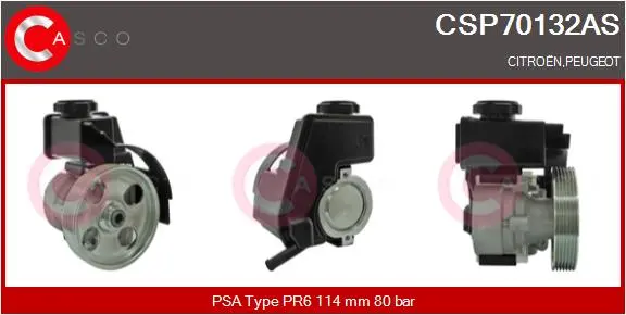 Хидравлична помпа, кормилно управление CASCO